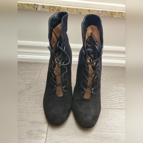 Gianvito Rossi black suede boots - Picture 1 of 10